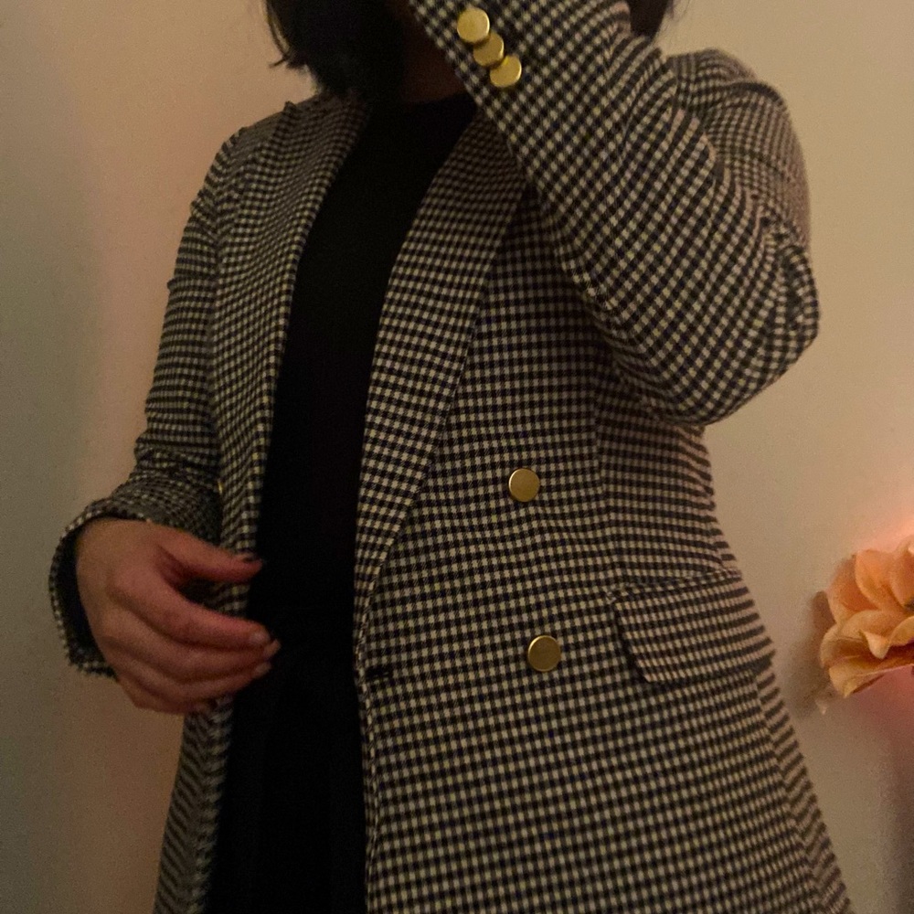 Houndstooth blazer ◼️◻️